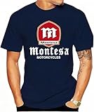 montesa cota 247 Lightweight, Classic fit UKHrf35h Wein Montesa T-Shirt Montesa Motorcycle T-Shirt Navy XL