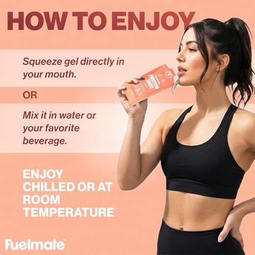 Image of Peach Liquid Collagen Easy Protein Shots - 15g Protein + 22 Amino Acids - Hydrolyzed Bovine Collagen Peptides for Recovery, Skin, Hair & Joints - 10 x 1.29oz - Sugar, Dairy & Gluten Free
