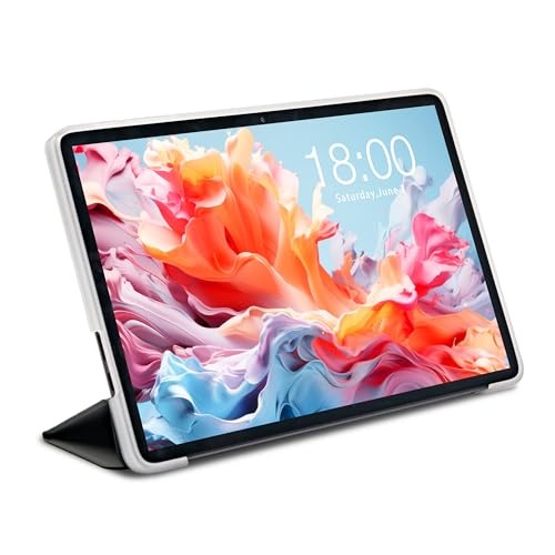 TECLAST P33 �^�u���b�g 10�C���` Android15 ��p�ی�P�[�X�A3�i�K�p�x�����A�O�܂�X�^���h�A �n�[�h�o�b�N�V�F���X�}�[�g�ی�J�o�[