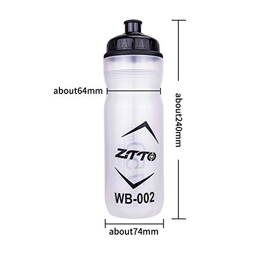 Bike Bottle Holder Set, Lightweight Mountain Bike Bottle Holder with Bottle Set Universal Bicycle Water Bottle Cage Holders with 750ML BPA-Free Sports Water Drinks Bottle for Outdoor Cycling - Image 4
