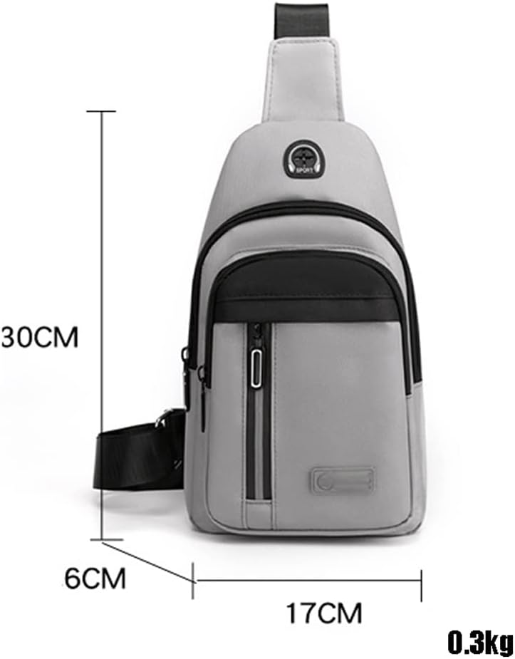 Men Casual Multifunction Chest Bag Shoulder Bags Crossbody Bags Men Chest Bag School Short Trip Messengers Bag