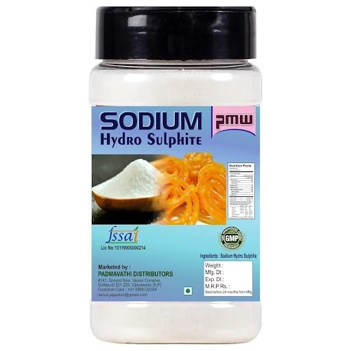 Pmw - Sodium Hydrosulphite - Jar Pack - Jaraseem Kush - Rang Kaat - 100g (B0D6KRRKWG) Amazon Price History, Amazon Price Tracker