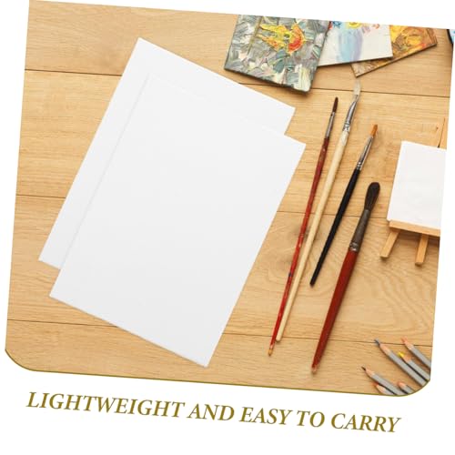 Tableros de madera para pintar Veemoon de 6 piezas para dibujo 8
