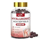 HEALOADING Hyaluronic Acid Supplements 1000mg Softgels: Joint Supplements for Men Hyaluronic Acid for Skin & Joint Hydration Non-GMO and Gluten Free