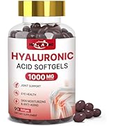 HEALOADING Hyaluronic Acid Supplements 1000mg Softgels: Joint Supplements for Men Hyaluronic Acid...