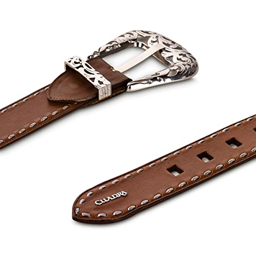 Cuadra Women's Cowgirl Belt in Bovine Leather3