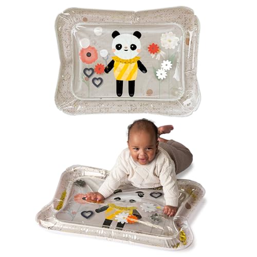 Taf Toys Panda Bloom Water Mat | Tummy Time Baby Toy with Fl