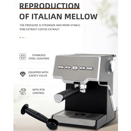 Cafetera Espresso Semiautomática con Vaporizador 1.5 L miniatura 3