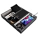 Leather Valet Tray for Men, Nightstand Organizer Dresser Catchall for Keys Phone...