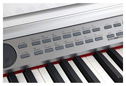 Classic Cantabile DP-A 410 Piano Numérique – 88 touches clavier électronique – Synthetiseur avec USB-MIDI, 600 voix, 128… - Les Beatles, Paul McCartney, John Lennon, RIngo Starr, George Harrison Classic Cantabile DP-A 410 Piano Numérique - 88 touches clavier électronique - Synthetiseur avec USB-MIDI, 600 voix, 128… – Image 7
