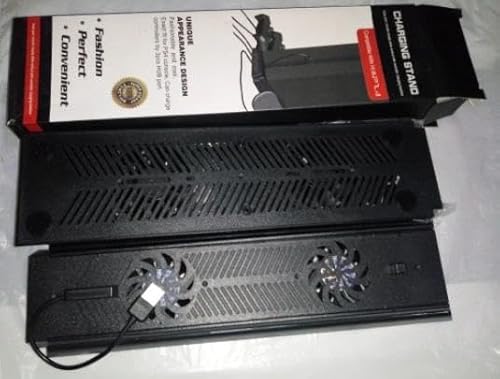 CHAOSEE HUB & Porta USB Stand di Raffreddamento 2 Fan & Caricatore Stazione di Ricarica per Cooler PS4 PlayStation4 Console & Controller