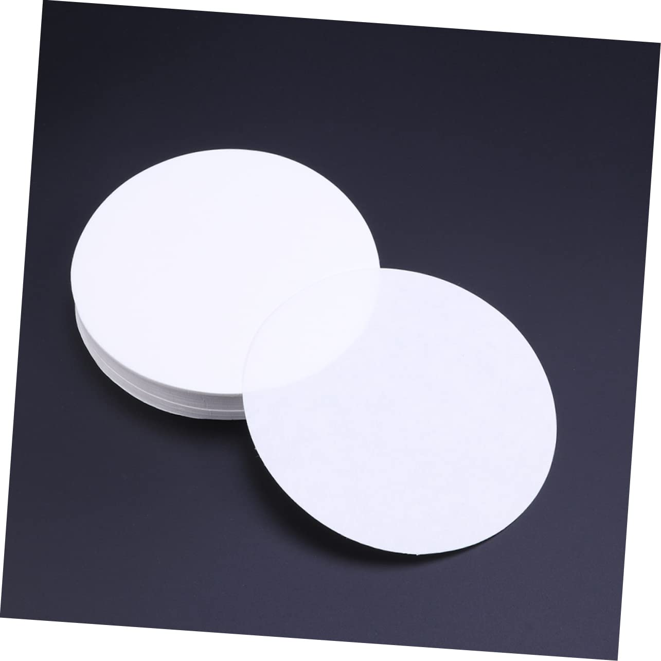 Produktbild von CHILDWEET Filterpapier 47 Mm Rund – 2 Packungen, Weiß, Aus Zellstoff – Für Labor, Pilzzucht, Büchner-Trichter & Autoklav