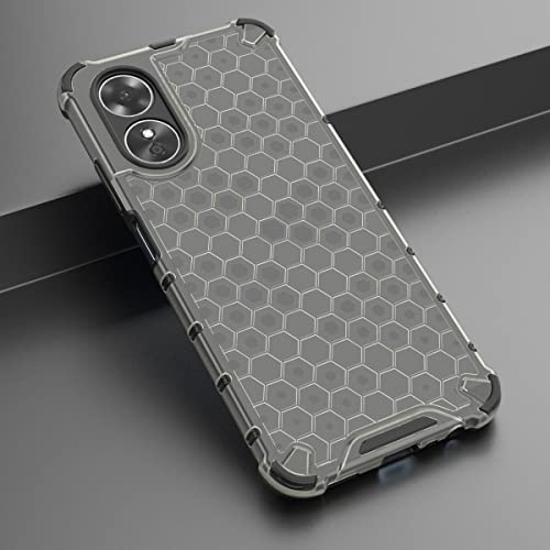 Image of Glasgow Back Case Cover Designed for [ Oppo A17 ] - Black