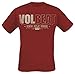 Produktbild Volbeat Distressed Logo Männer T-Shirt dunkelrot XL 100% Baumwolle Band-Merch, Bands