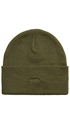 Superdry Damen Klassische Vintage Beaniemütze Olivegrün 1SIZE