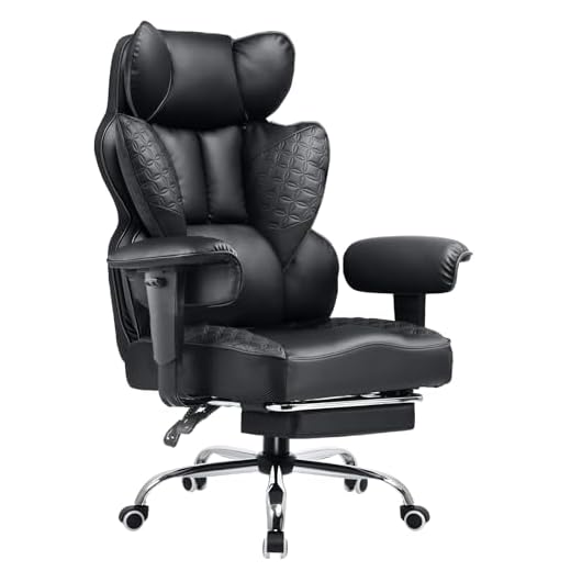 COMHOMA 400lb Wide Ergonomic Gaming Chair