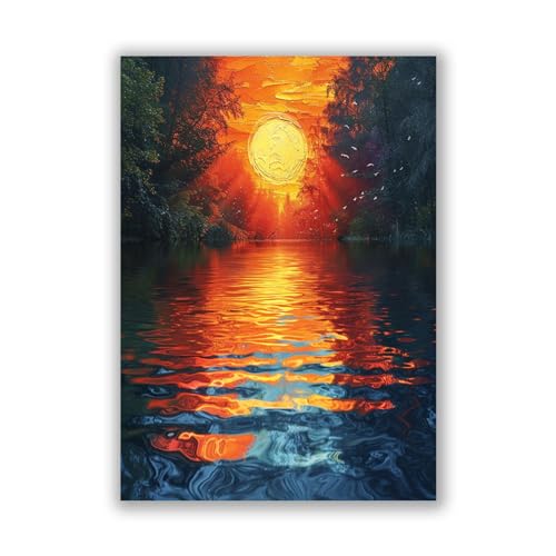 Tableaux toile decoration murale art abstrait SHYAMIC luxe moderne salon