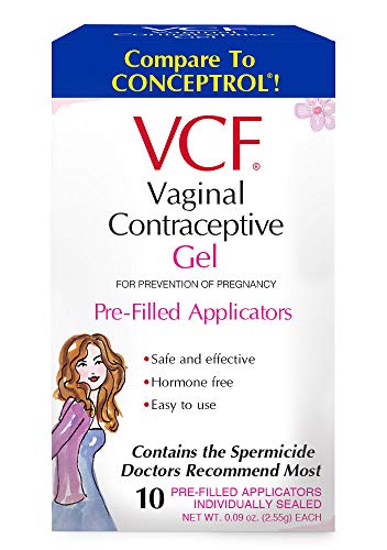 VCF Vaginal Contraceptive Gel, 10 Pre-Filled Applicators by VCF