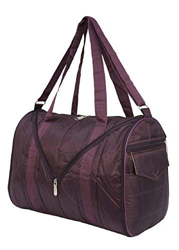 Image of New Folding 16 Inches PU Casual Travelling Bag 1 Main Compartments with Two Side Zippered Pockets for Men /Women