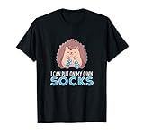 Put On My Sock Hedgehog Lover Tenrecs Pet Kids T-Shirt