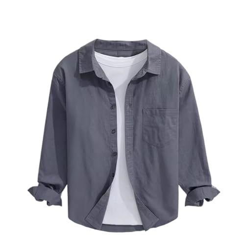 Chemise business casual en lin à manches longues look été