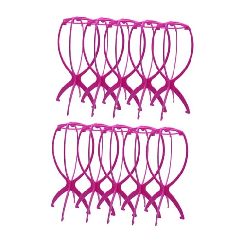 harayaa 10 pçs chapéu expositor perucas modelo de exibição decoração estável armazenamento perucas s