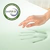 ZINUS 1.5 Inch Green Tea Memory Foam Mattress Topper, Dorm Bedding, Pressure-Relieving Layer, Ideal for Back Pain Relief, Compact WONDERBOX Packaging, CertiPUR-US Certified, Twin