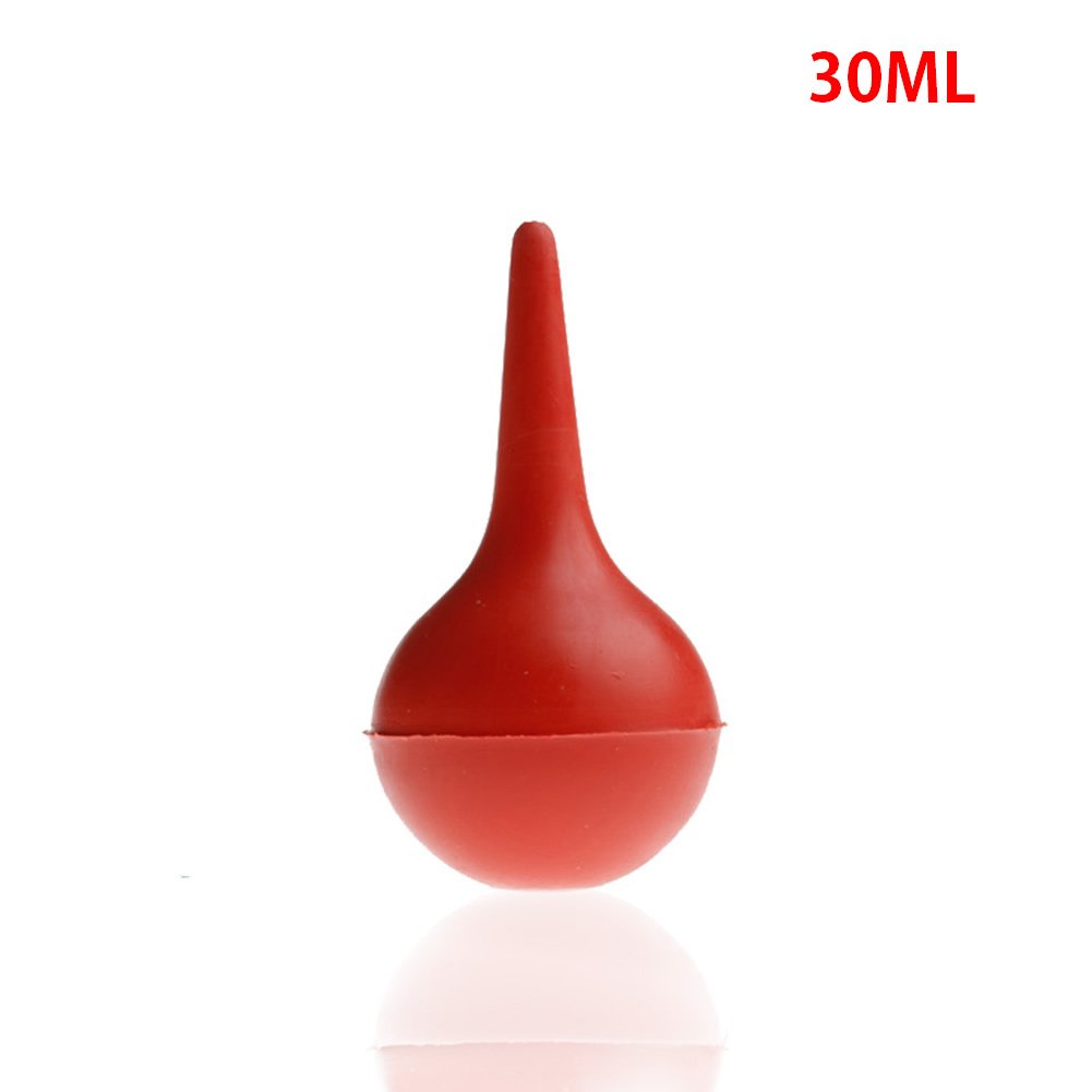 30/60/90/120 ML Outil de Laboratoire Aspiration en Caoutchouc Seringue de Lavage des Oreilles Ampoule à Presser Silicone