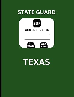 State Defense Forces: Texas Composition book