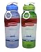 Rubbermaid Refill Reuse Chug Water Bottles, Flip-Top Lid, BPA-Free, Finger Loop for Easy Carrying, 32oz, 2 Pack