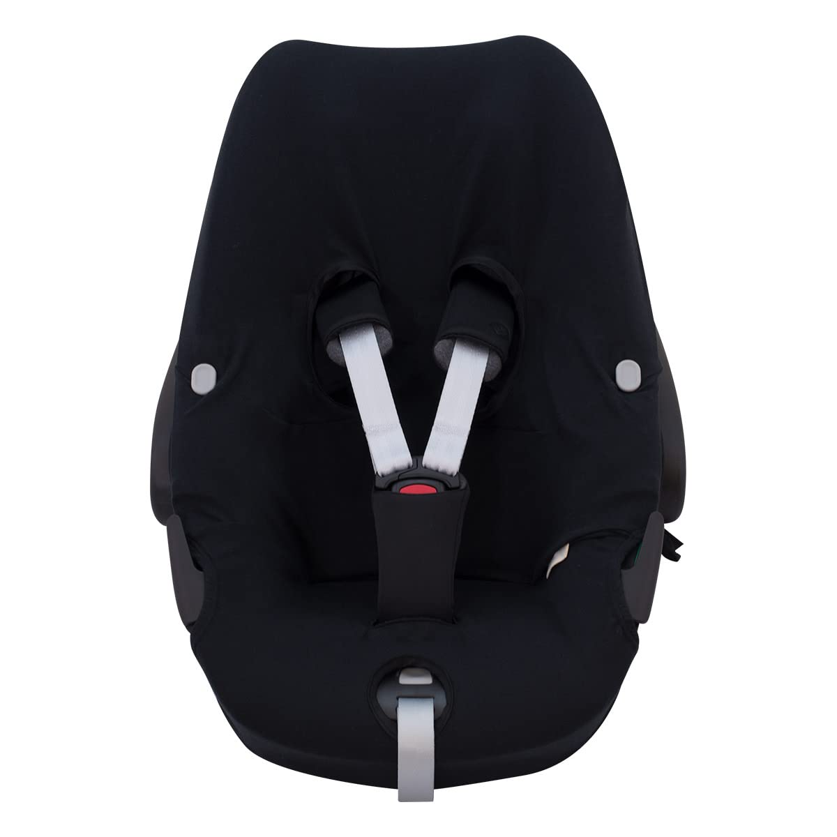 JYOKO Kids Funda de algodón para Silla de Coche Compatible con Maxi Cosi Pebble 360 Y FamilyFix 360 (Black Series)