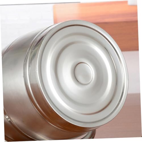 Boîte à lunch isotherme double compartiment 2,2l inox POPETPOP - 4