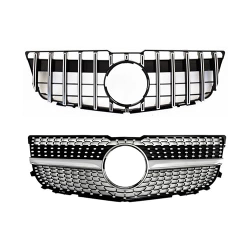 Calandre de pare-chocs avant GLK X204 finition noire mate style GT sport
