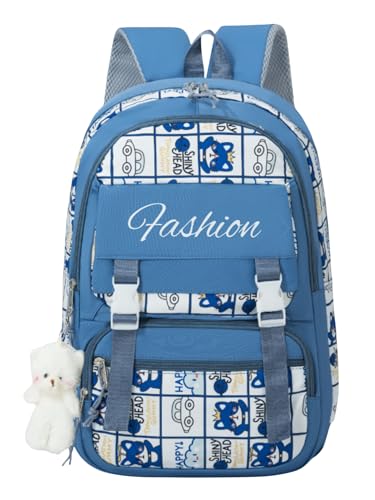 Image of Tinytot 30 Litre Japanese Korean Style School Bag Water-Resistant Laptop & Travel Backpack - Unisex Large 18 Inches Multipurpose Student Backpack for Boys & Girls, Men & Women