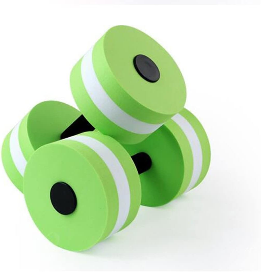 Floating Dumbbells, Water Sports Dumbbells,Set of 2 - for Water Aerobics（Pink, red, Blue, Green）
