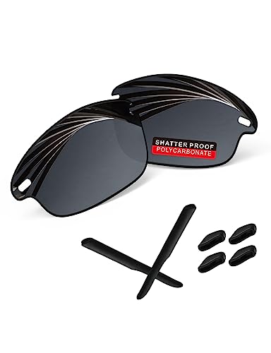 Image of PRO+ Polycarbonate Replacement Lenses & Rubber Kits for Oakley Fast Jacket Series Sunglasses