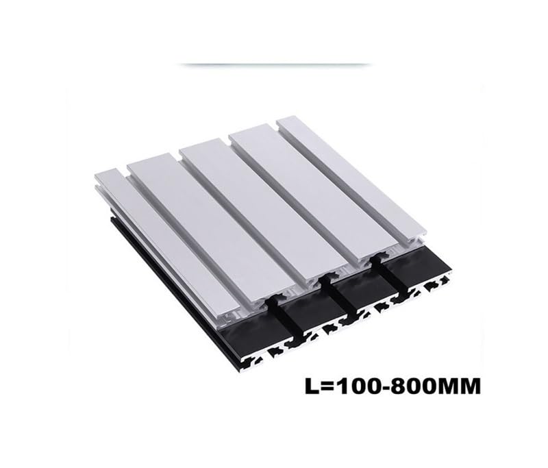 1PC czarny 15180 profil aluminiowy wytłaczany 100mm-570mm długość części CNC anodowana szyna liniowa dla majsterkowiczów stół warsztatowy drukarki 3D(200mm)