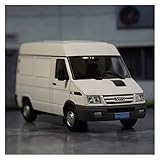 van iveco 1/43 Hochwertige Materialien und Handwerkskunst: Das maßstabsgetreue Modellauto verwendet hochwertige Rohstoffe, folgt streng den realen Fahrzeugdaten, verkleinert den Maßstab, integriert 3D-Modellierungstechnologie, eine Karosserie aus Zinkdruckgusslegierung, präzises Schneiden, stellt glatte Karosserielinien wieder her und bringt Ihnen ein echtes autoähnliches Aussehen.Visuelle Erlebnisse