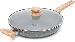 Frigideira com Tampa 28 cm Cinza Escuro Oster