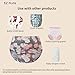 EZ Moms 10 Pack Rubber Training Pants for Toddlers Reusable Plastic Pants Girls Plastic Underwear Covers for Potty Training Waterproof Diaper Cover Breathable and Soft Baby Diaper Covers for Girls 3T