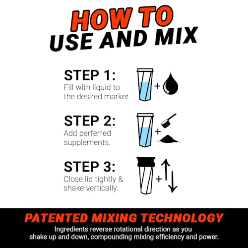 image for HELIMIX 1.5 Vortex Blender Shaker Bottle Holds Upto 20oz | No Blending