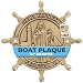 Heartland Boat Plaque - Saint Brendan Protect Us - Best USA Made Quality Boating and Sailing Gift