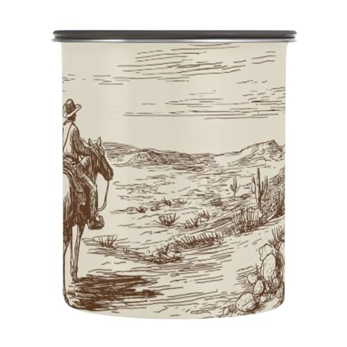 ATTX Lata para Café Hermética Acero 900 ml
