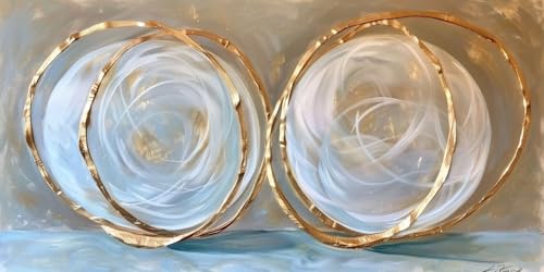 Diamant Painting Peinture Abstraite 5D DIY : Kit Complet Décoration Murale