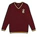 Harry Potter Gryffindor Strickpullover, Mädchen, 116-170, Burgund, Offizielle Handelsware