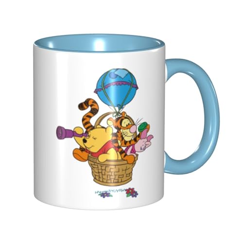 くまのプーさん マグカップ 330ml ティーカップ コーヒーカップ カップ セラミック Mug Cup 軽量 直接ドリップ おしゃれ かわいい 電子レンジ対応 グッズ オフィス 家用 プレゼント