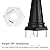 PARTPHONER Outdoor Lamp Post Light 3-Head, Classic Black Light Pole with Clear Glass Panels, E26 Base Maximum 100W (3 LED Bulbs Included), Waterproof Street Light for Backyard, Garden, Driveway