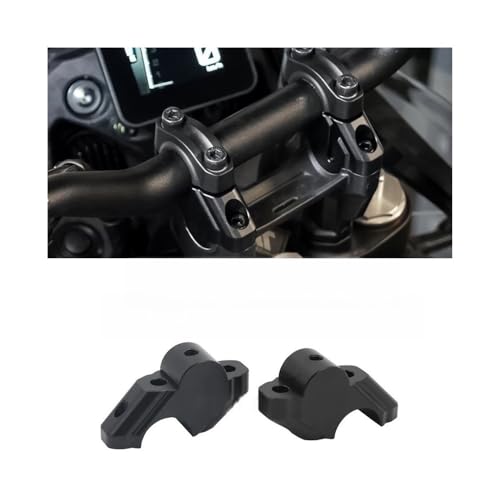 Accessoires support de serrage pour guidon moto de 2019 à 2023 - 2