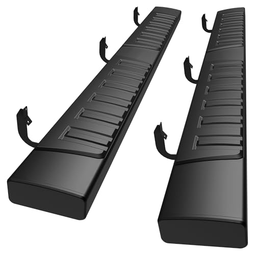 Estribos running boards 6 pulgadas para Nissan Titan 2004-2024 miniatura 1