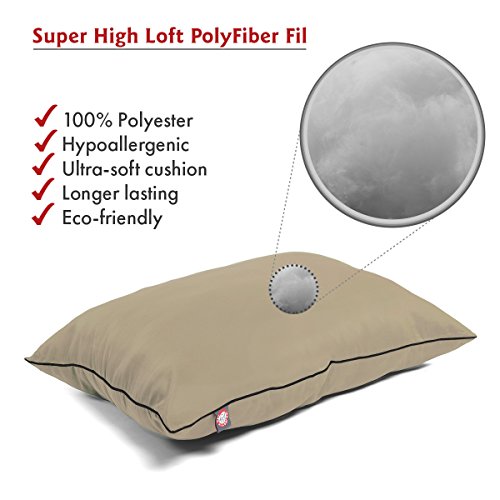 Majestic Pet 78899565465 Rectangle Large Dog Bed Washable – Non Slip Comfy Pet Bed – Dog Crate Bed Super Value Pillow Dog Bed thumb #2